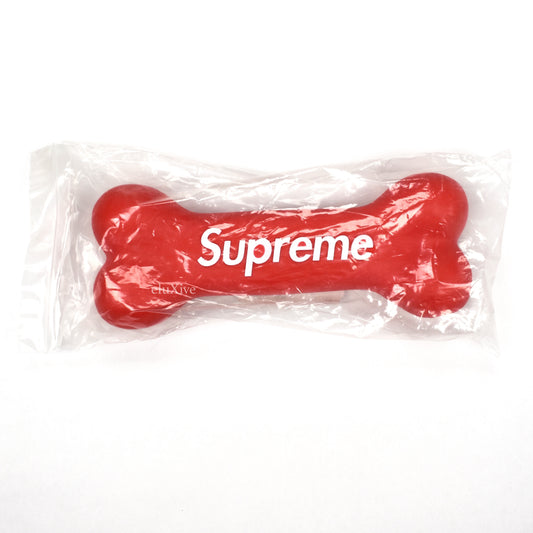 Supreme - Red Box Logo Dog Bone