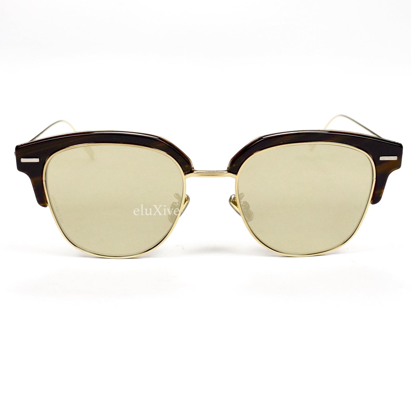 Dior - Champagne Lens Tensity Clubmaster Sunglasses