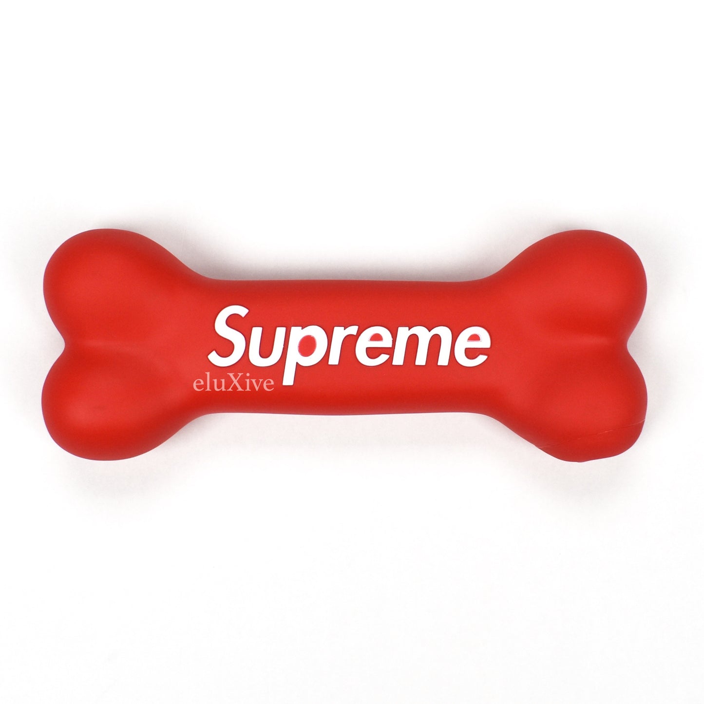 Supreme - Red Box Logo Dog Bone