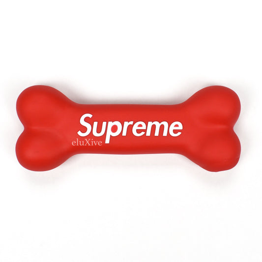 Supreme - Red Box Logo Dog Bone