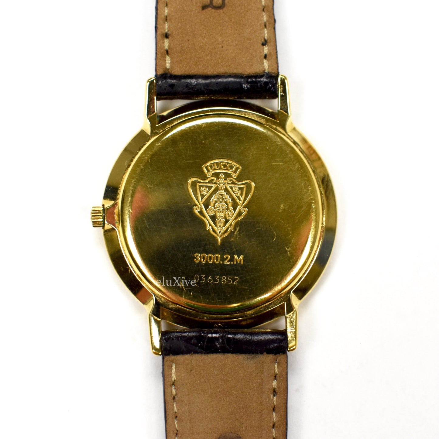 Gucci - 3000M Gold Champagne Dial Watch