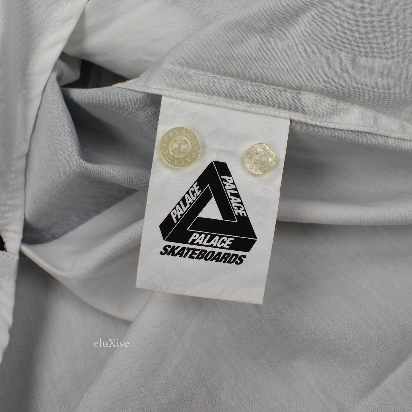 Palace - 'Armless' Logo Button Down Shirt (White)