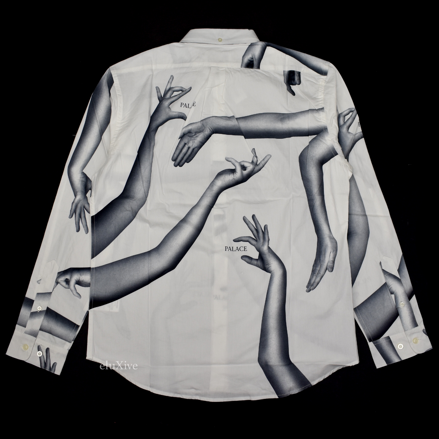 Palace - 'Armless' Logo Button Down Shirt (White) – eluXive