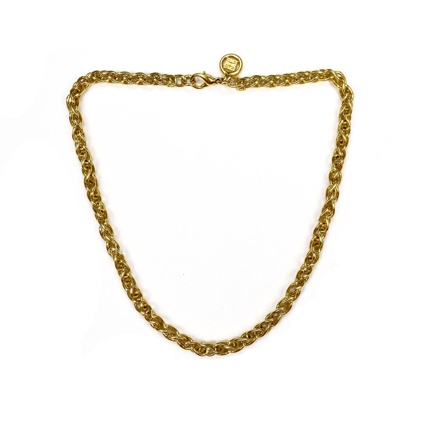 Givenchy - 16" Gold Byzantine Chain Necklace / Bracelet
