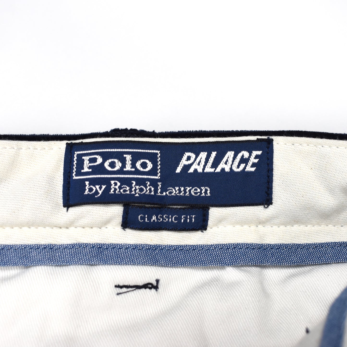 Palace x Ralph Lauren - Navy Car Emboridered Pants