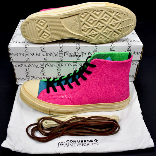 Converse x J.W. Anderson - Chuck Taylor 70 Hi Felt Colorblock