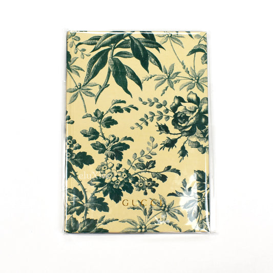 Gucci - Foliage Print Logo Notebook