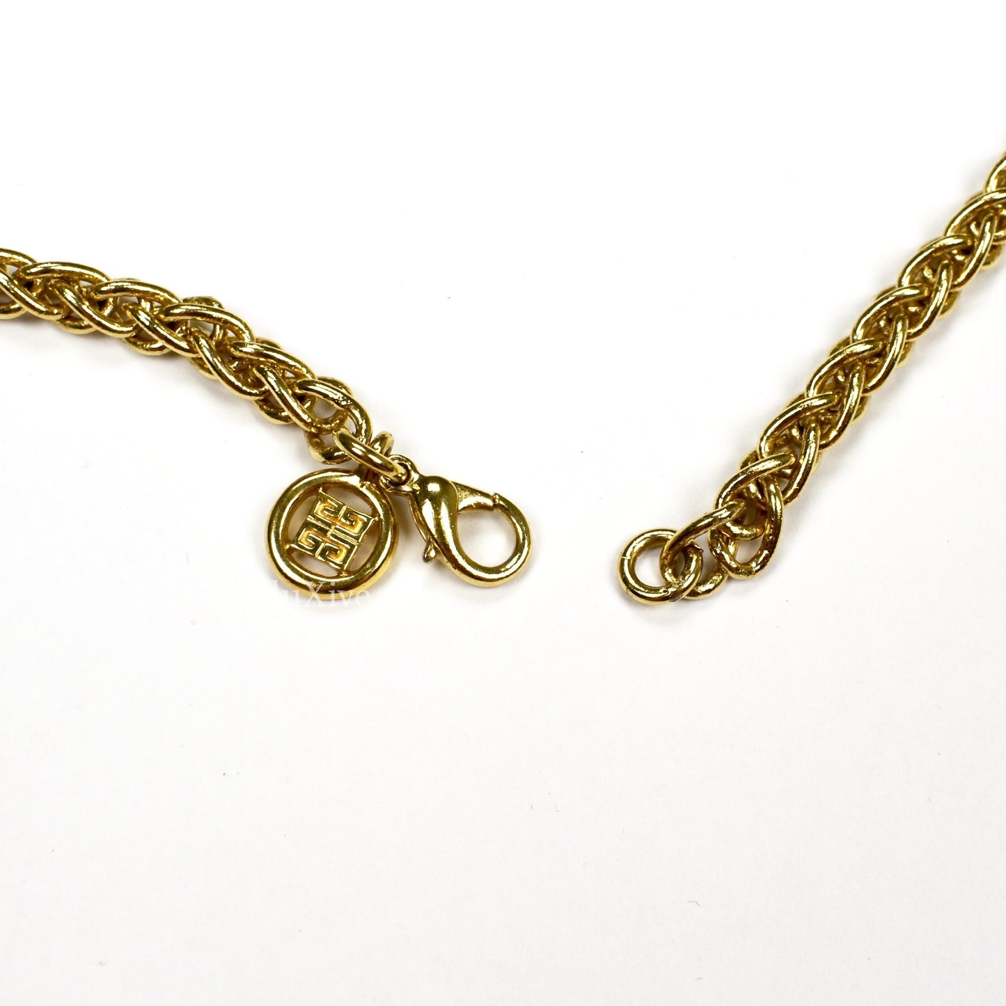 Givenchy - 16" Gold Byzantine Chain Necklace / Bracelet
