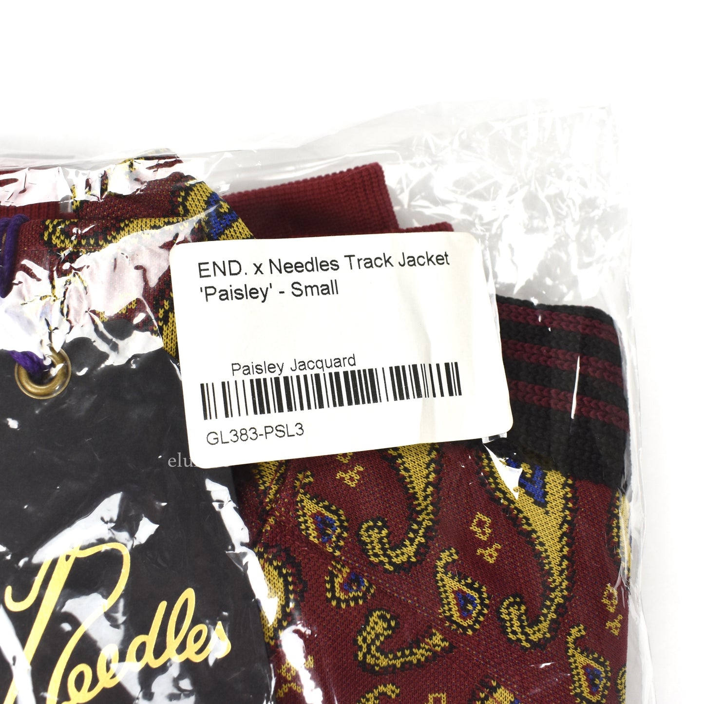 Needles x END - Paisley Knit Track Jacket