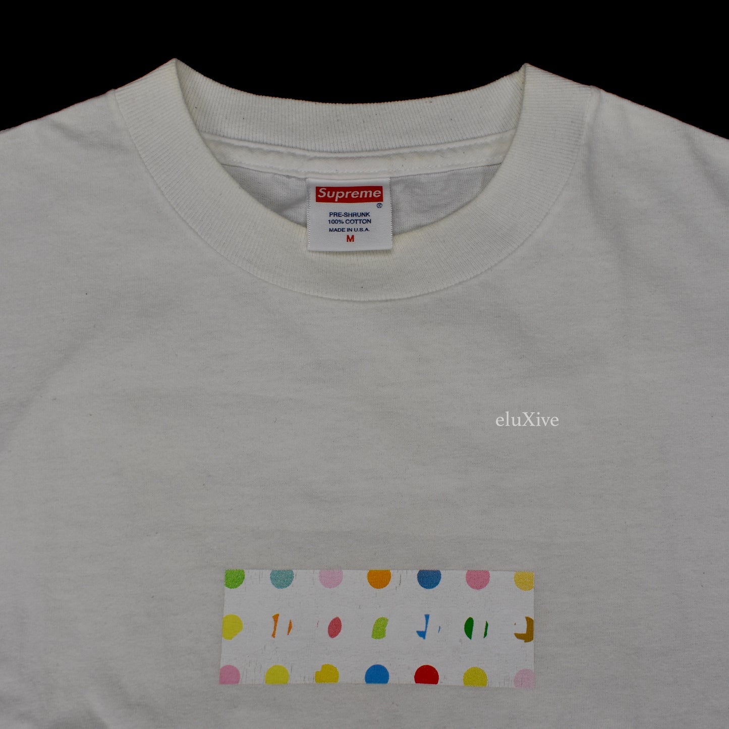 Supreme x Damien Hirst - Polka Dot Box Logo T-Shirt