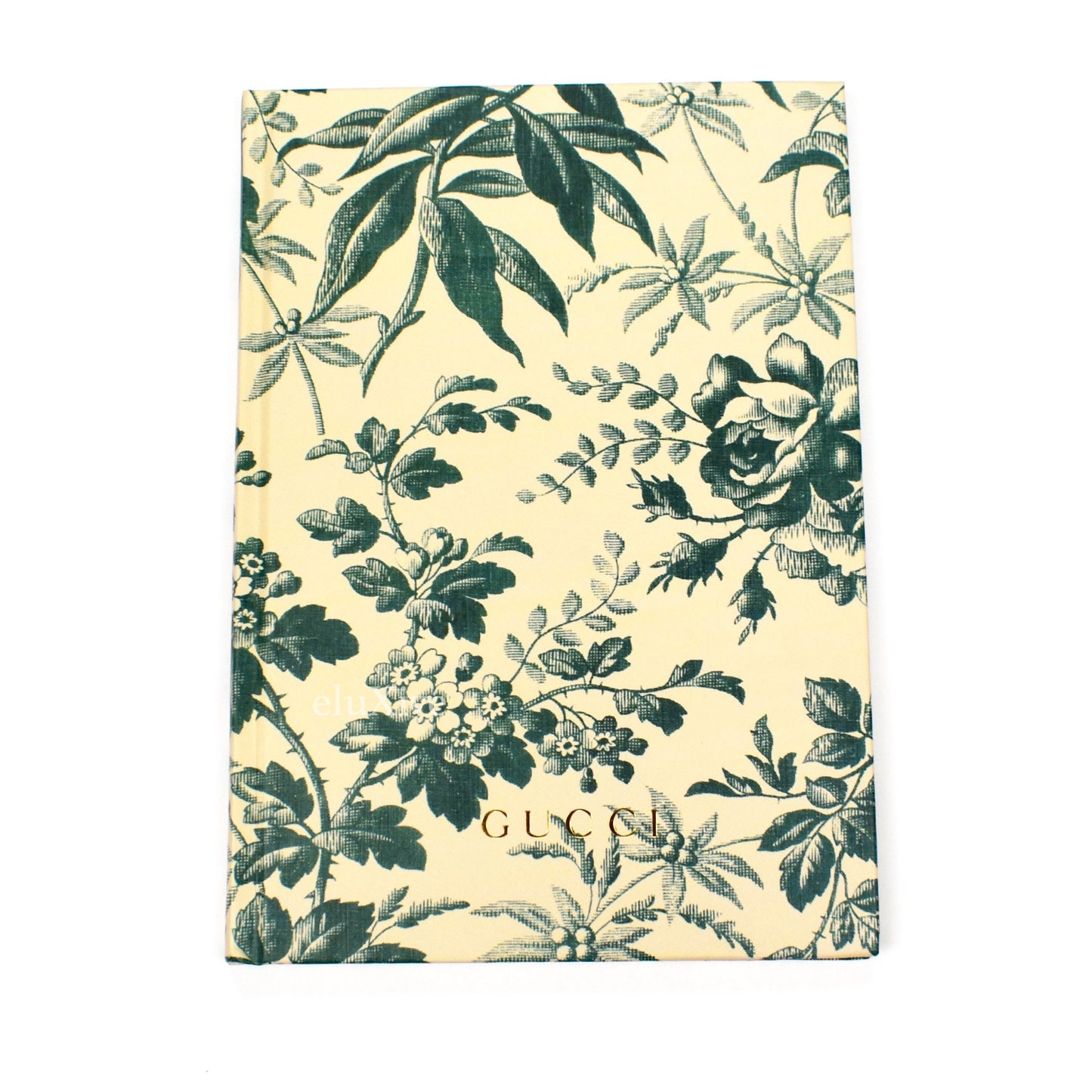 Gucci - Foliage Print Logo Notebook