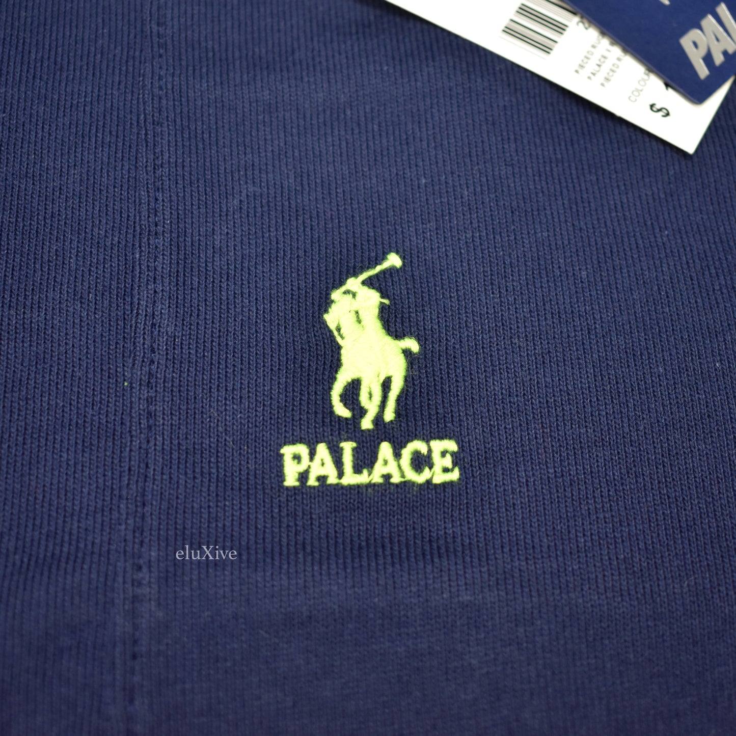 Palace x Ralph Lauren - Navy Patchwork Rugby Shirt