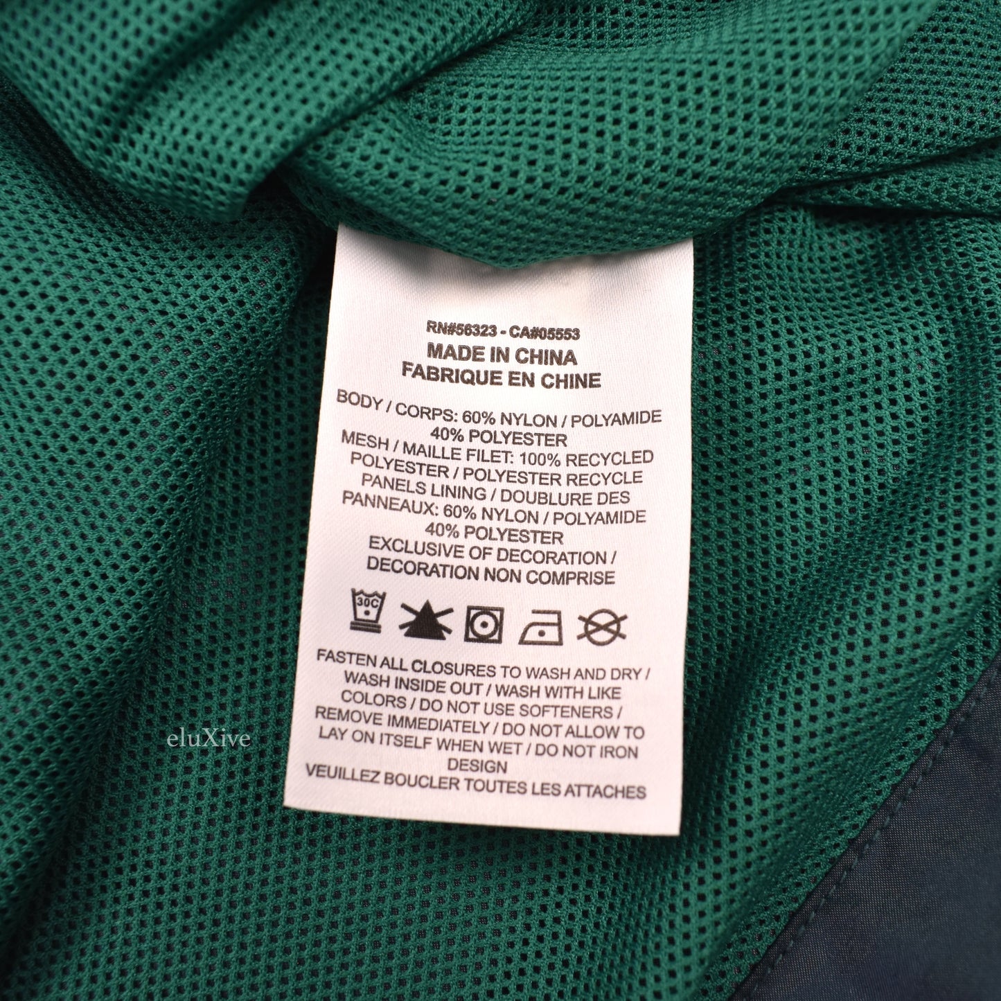 Nike x Cactus Plant Flea Market - Logo Print Anorak Jacket (Teal)