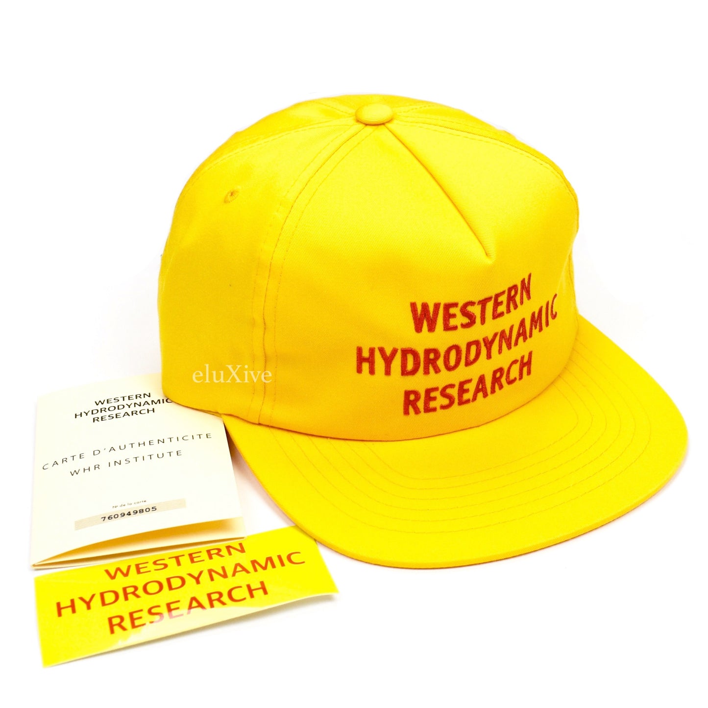 Western Hydrodynamic Research - WHR Promotional Hat (Yellow)