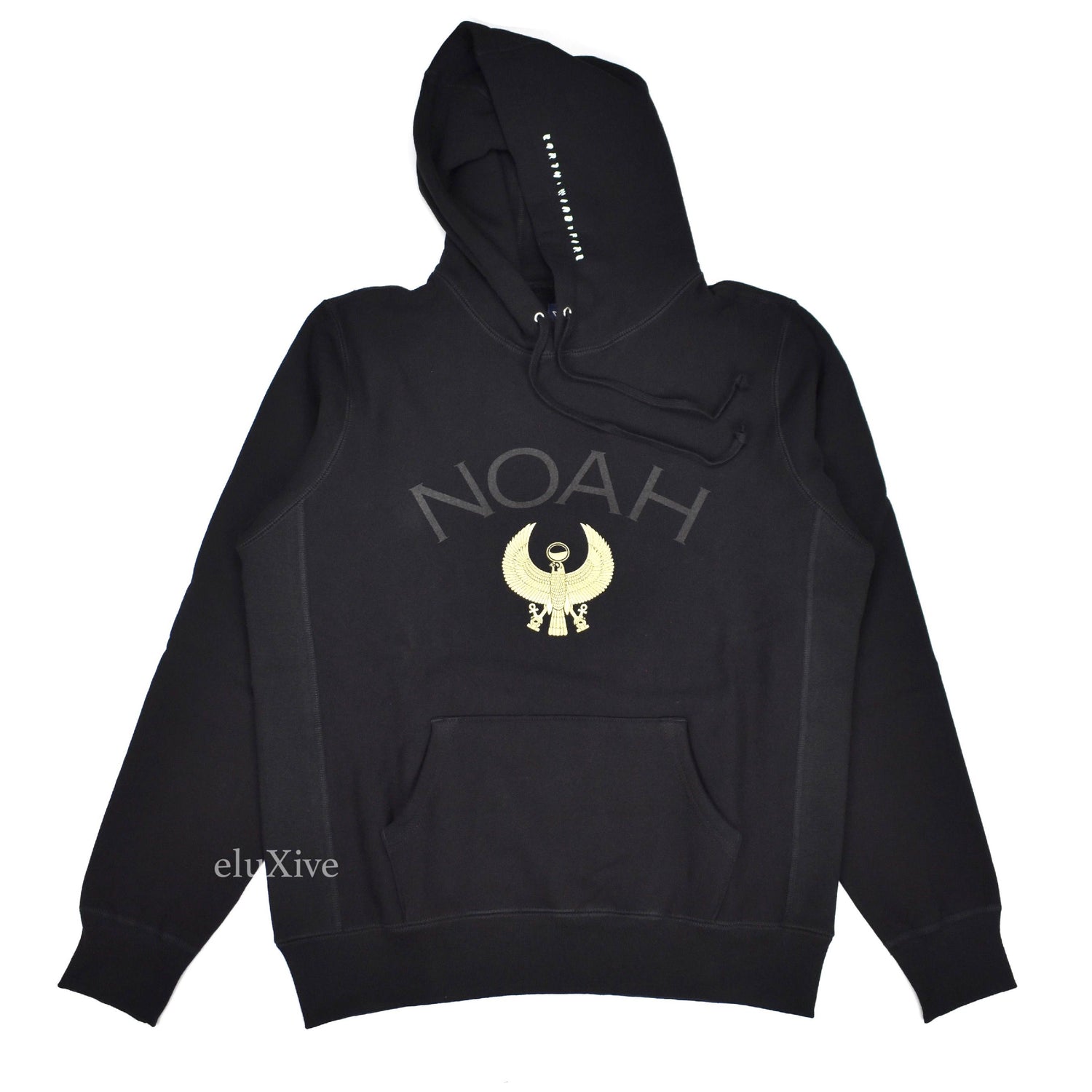 Noah Core Logo Hoodie Black