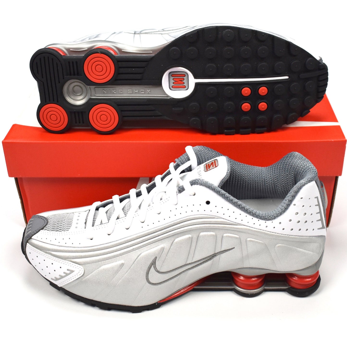 Nike - Shox R4 OG (White/Silver/Red)