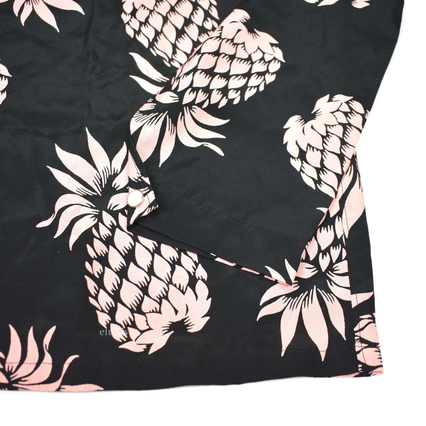 Needles - Black Pineapple Print Rayon Shirt