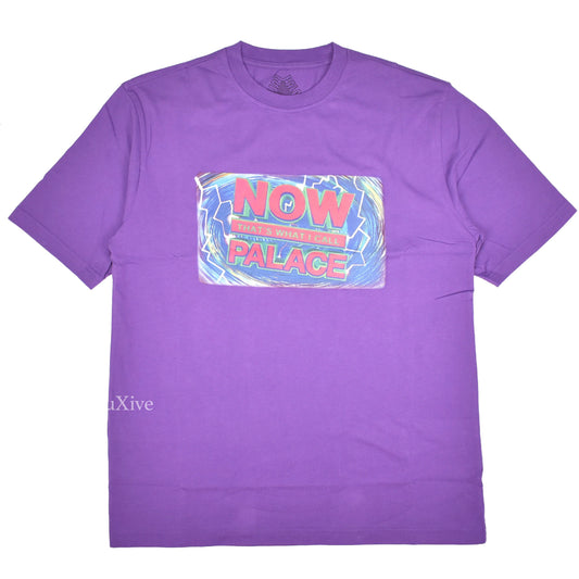 Palace - Now That's What Logo T-Shirt (Purple)