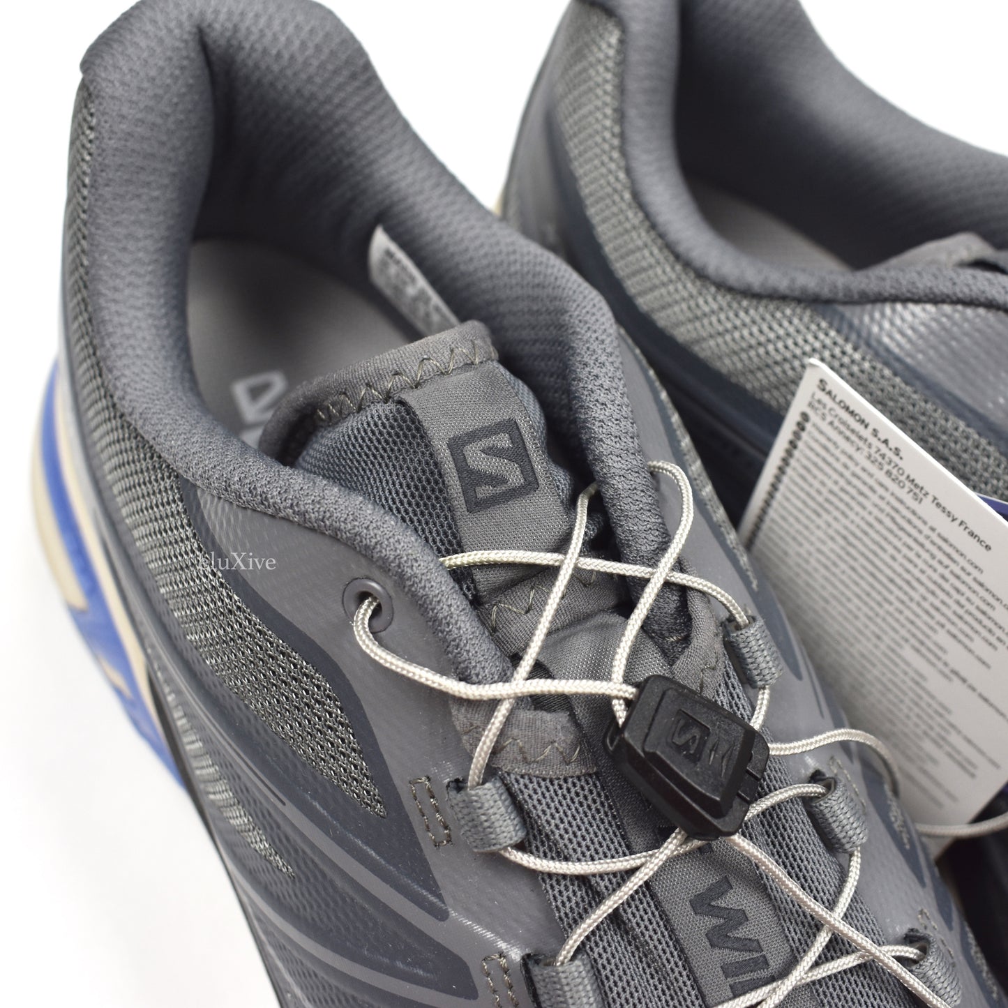 Salomon - Wings XT-2 Trail Sneakers (Silver/Blue)