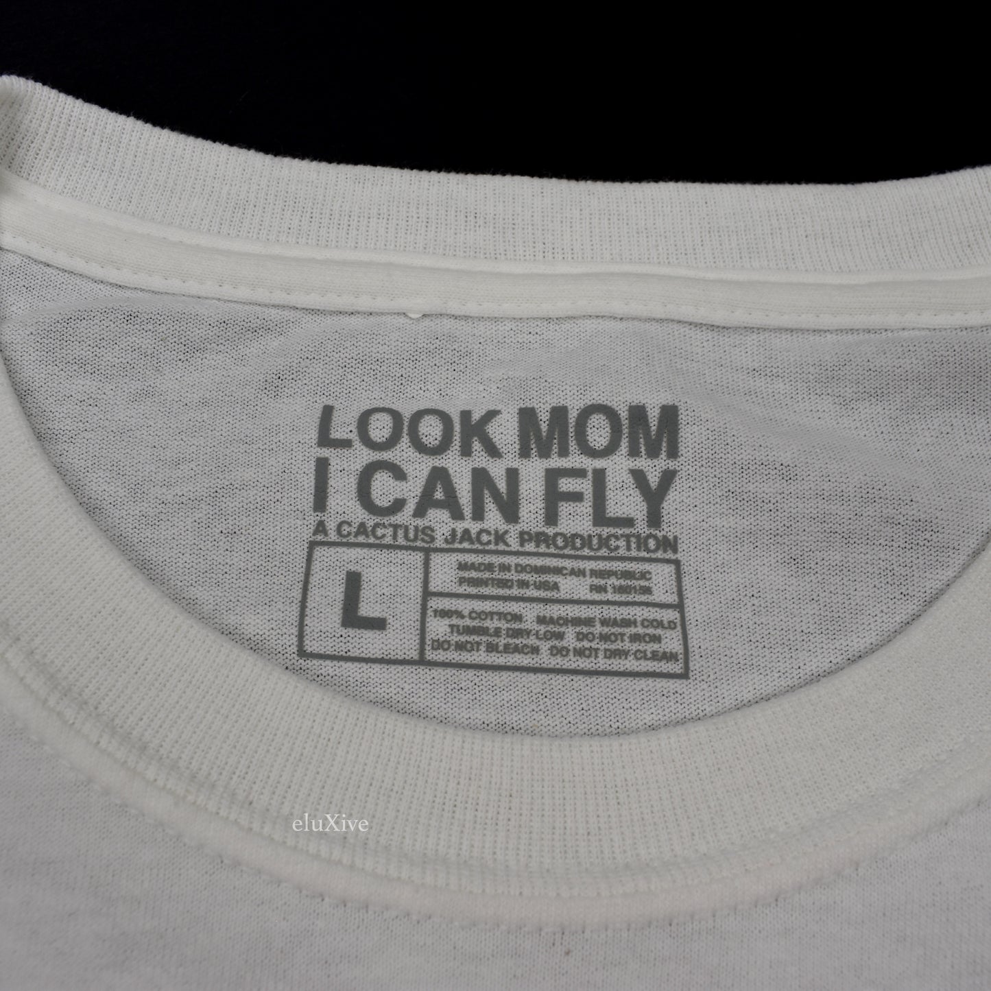Travis Scott - Look Mom I Can Fly 'Skeleton' T-Shirt (White)