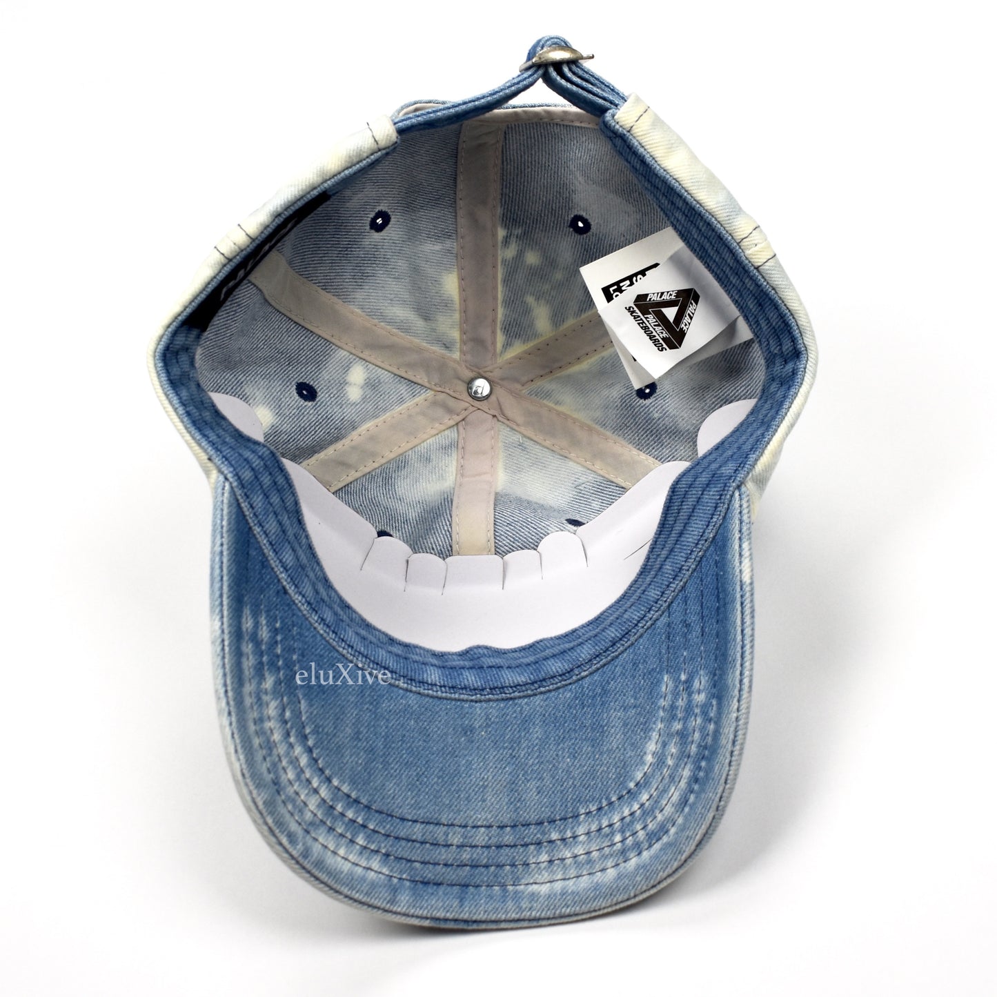 Palace - Chilly Duck P-Logo Hat (Bleached Denim)