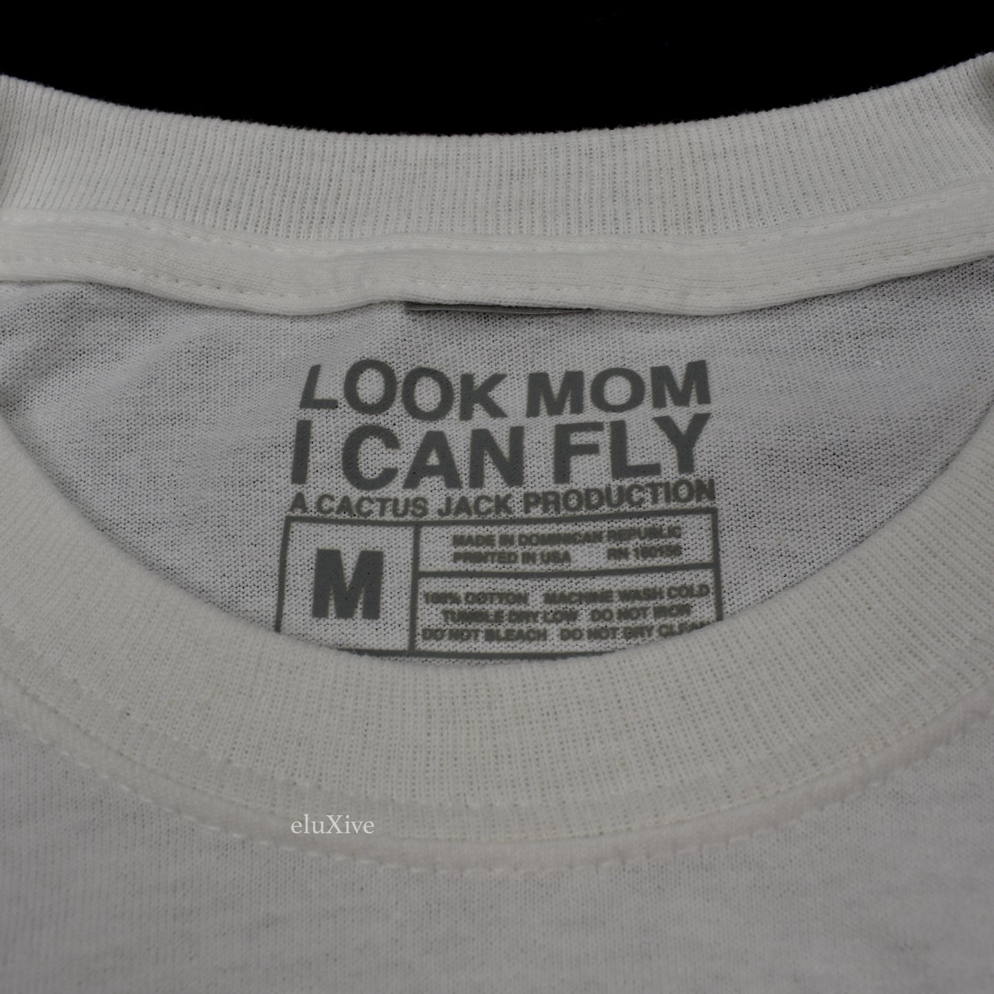Travis Scott - Look Mom I Can Fly 'Skeleton' T-Shirt (White)