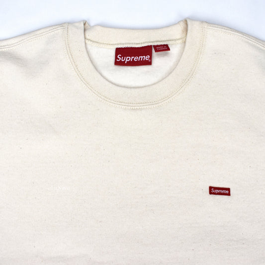 Supreme - Small Box Logo Crewneck Sweatshirt (Natural)
