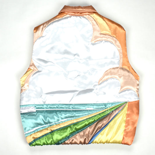 House Of Errors - Satin Brighton Beach Puffer Vest