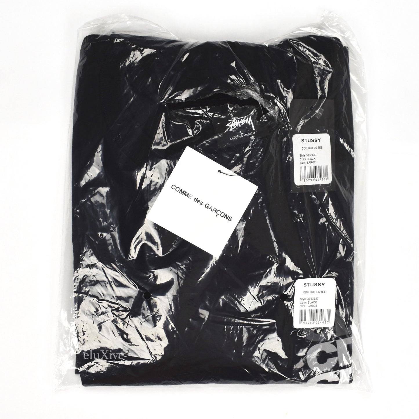 Comme des Garcons x Stussy - 1980-2020 Logo Print L/S T-Shirt