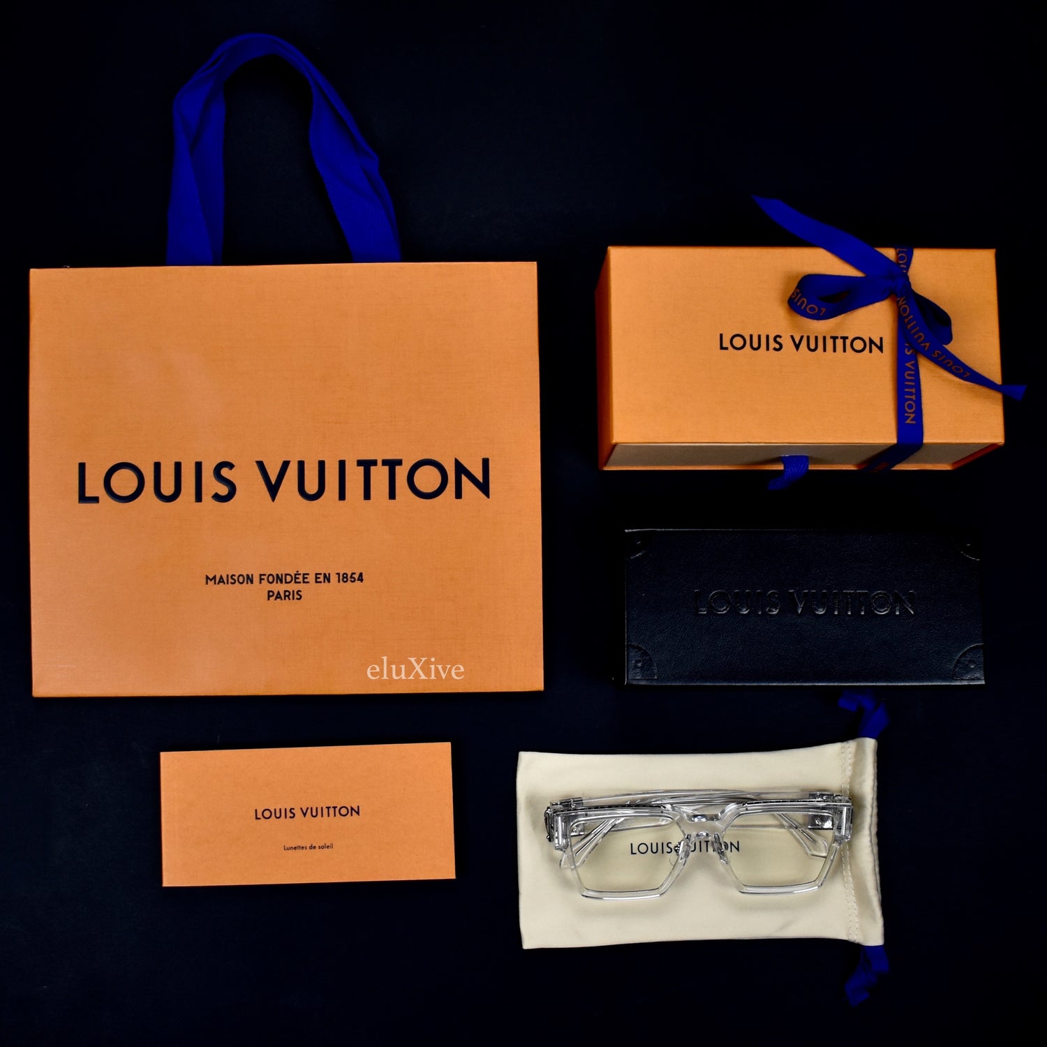 Millionaire sunglasses Louis Vuitton Black in Plastic - 34827640