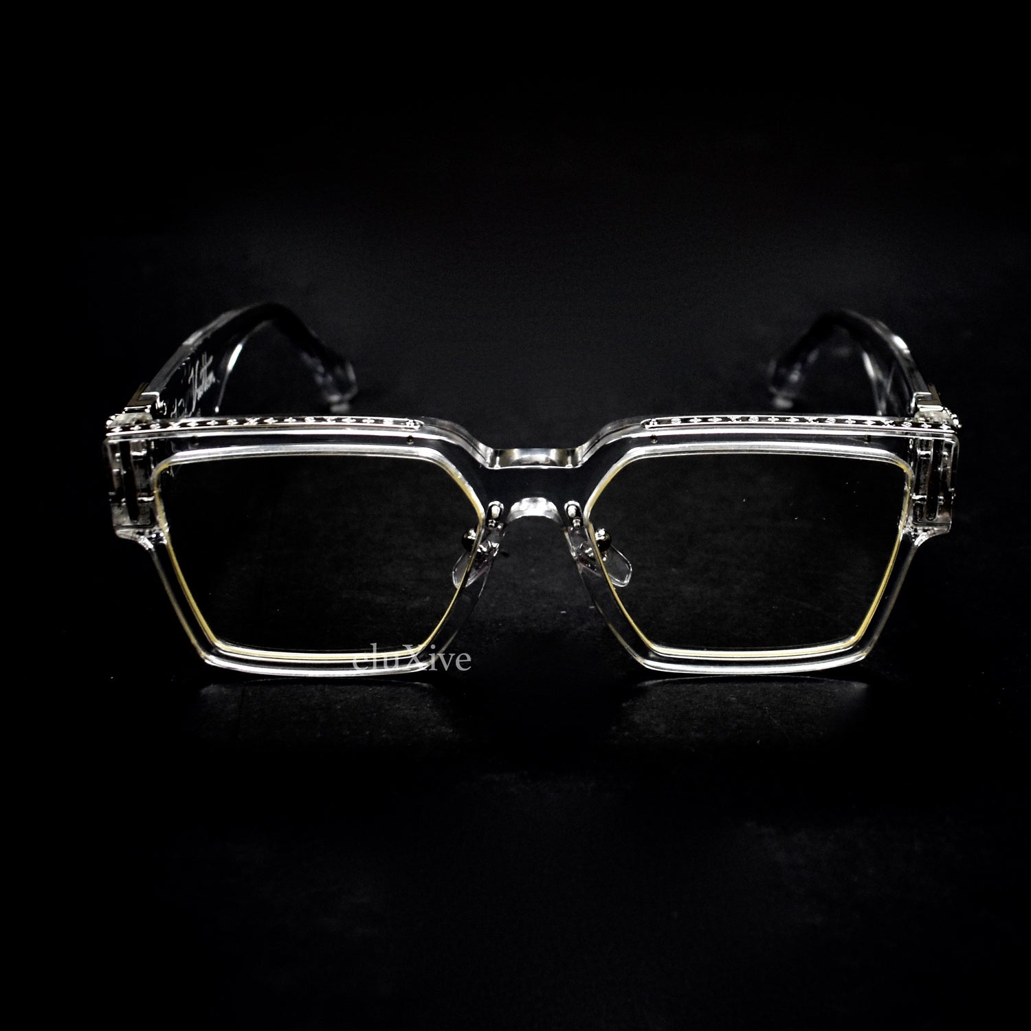 Millionaire sunglasses Louis Vuitton Black in Plastic - 33320778