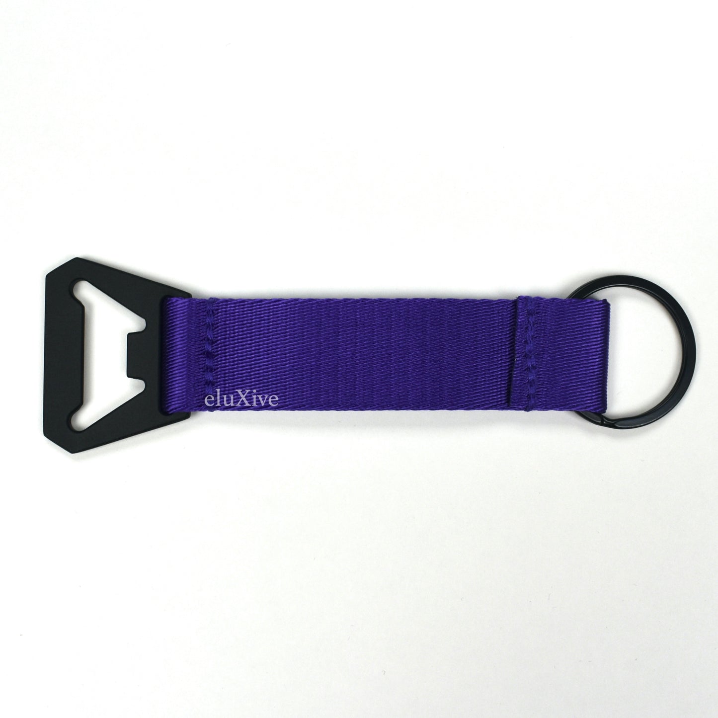Supreme - Purple Box Logo Bottle Opener Webbing Keychain