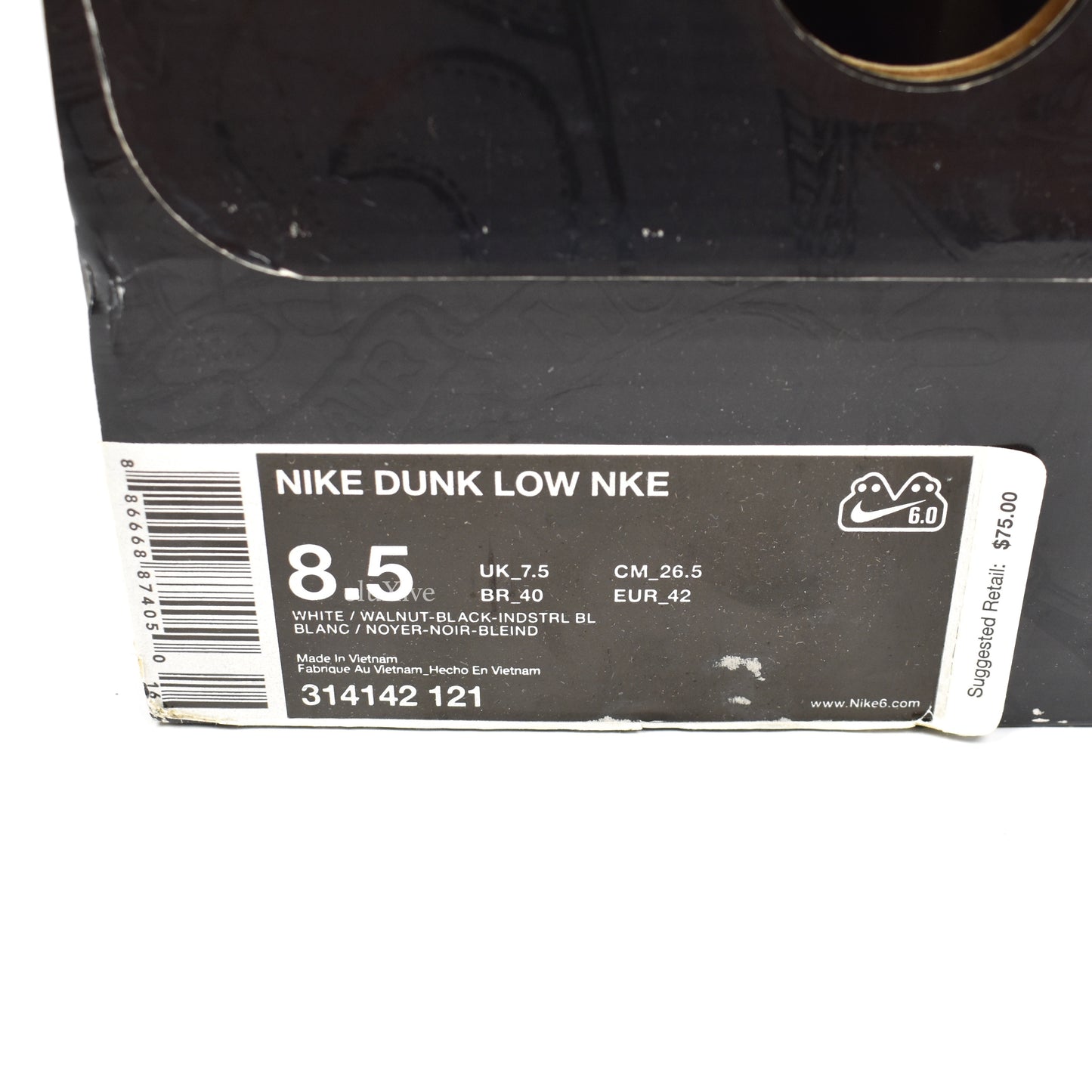 Nike - Dunk Low NKE 6.0 'Mad Cow'