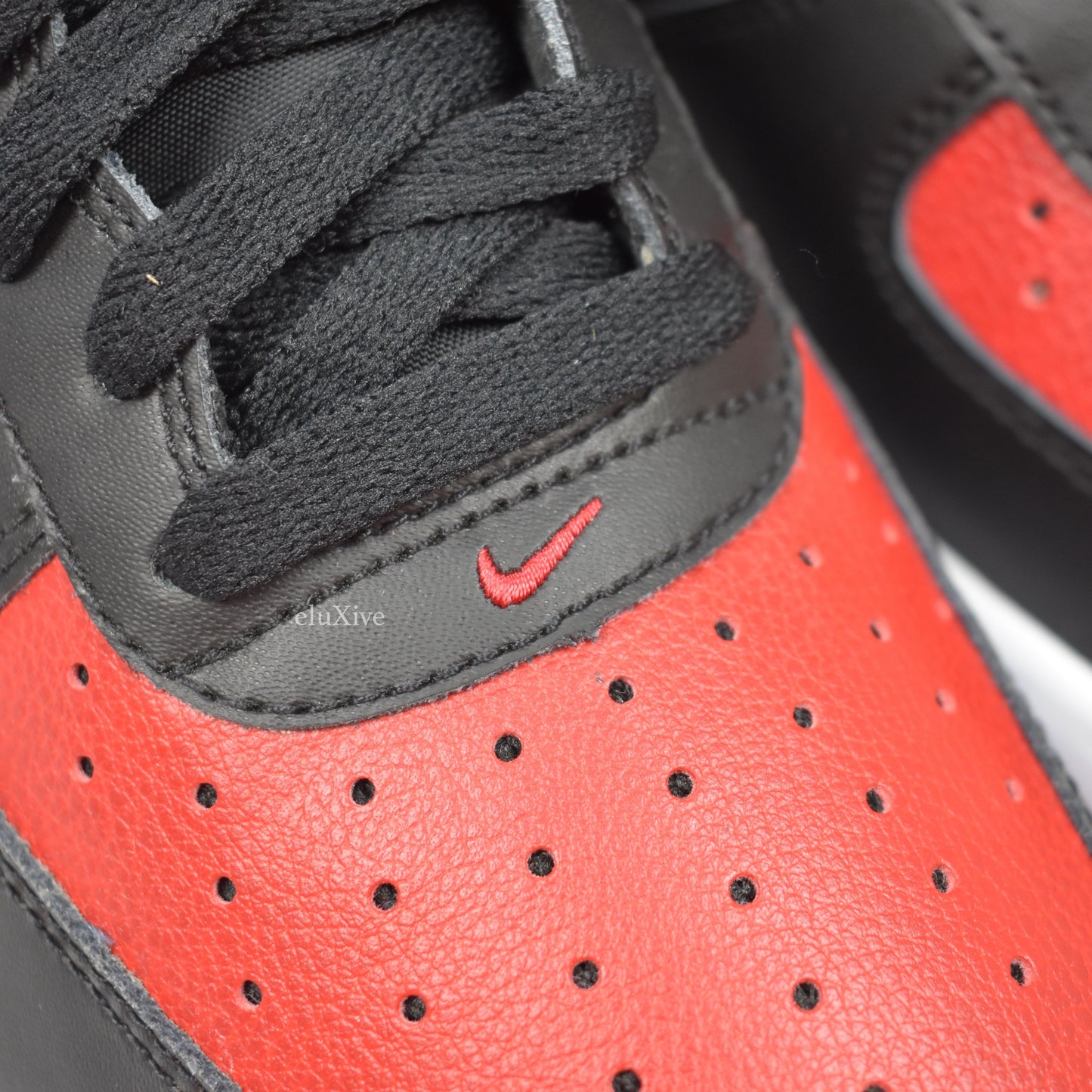 Nike - Air Force 1 Low 'Bred' (Black/Gym Red)