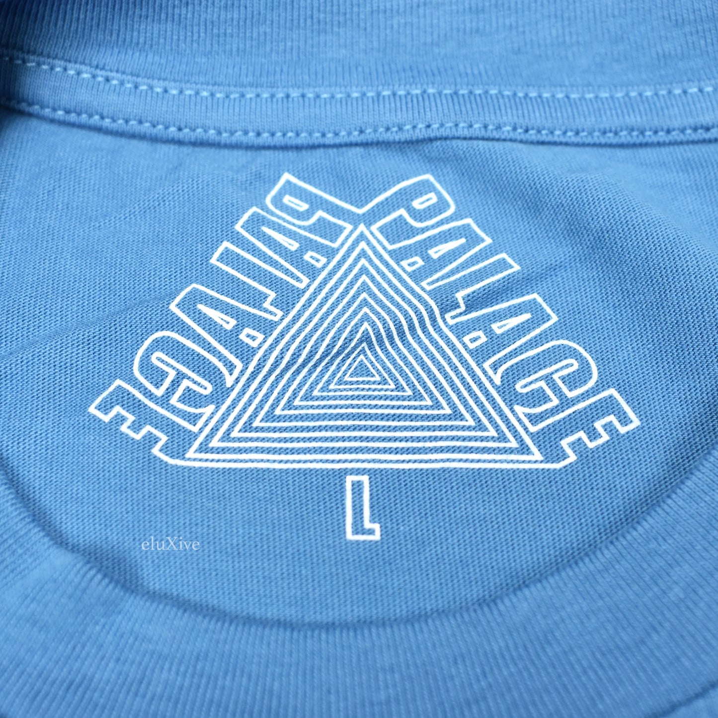 Palace - Blue 'Burb' P-Logo T-Shirt