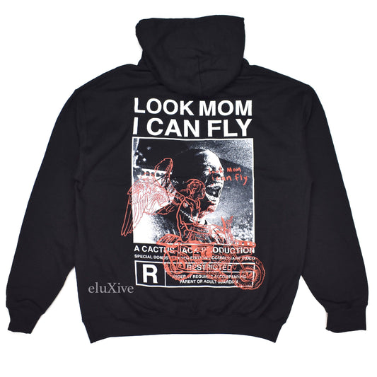 Travis Scott - Look Mom I Can Fly 'Minibike' Hoodie (Black)