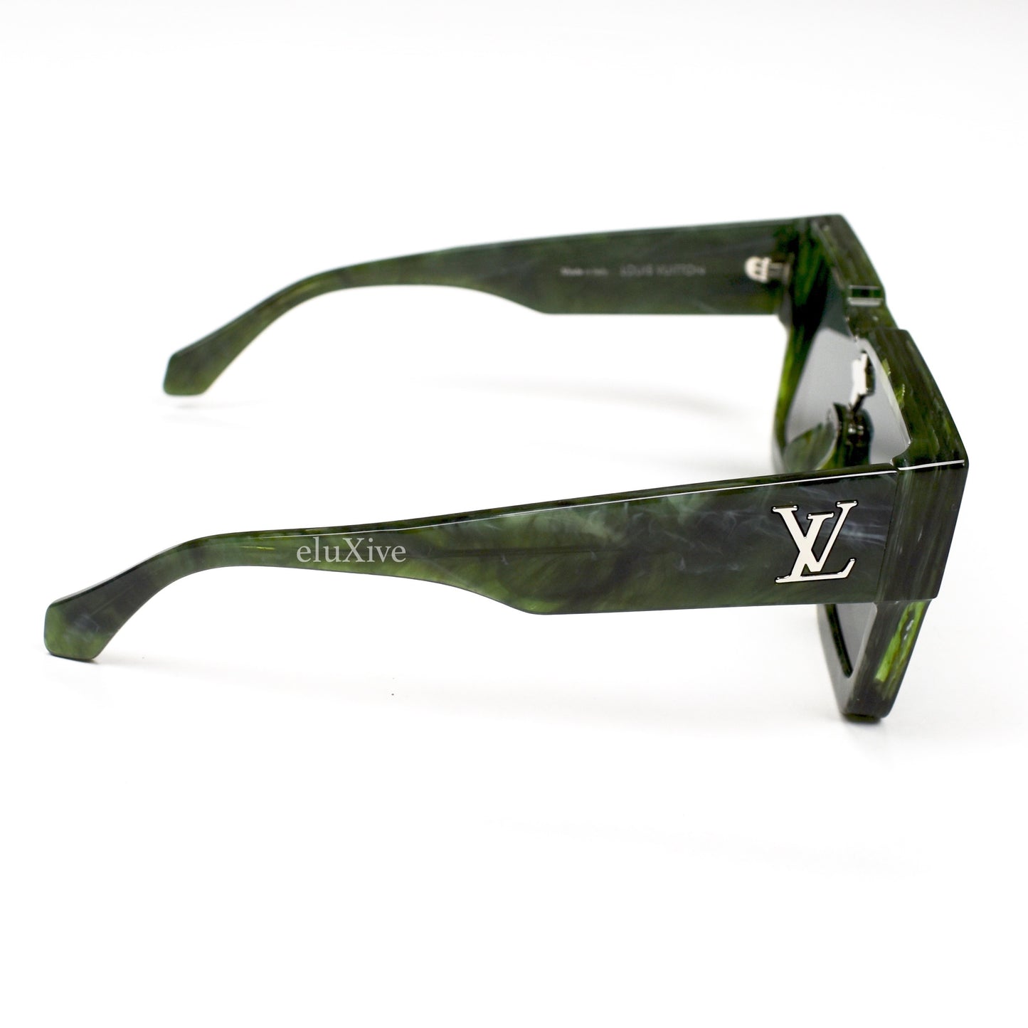 Louis Vuitton Cyclone Sunglasses 2021 Ss, Green, W