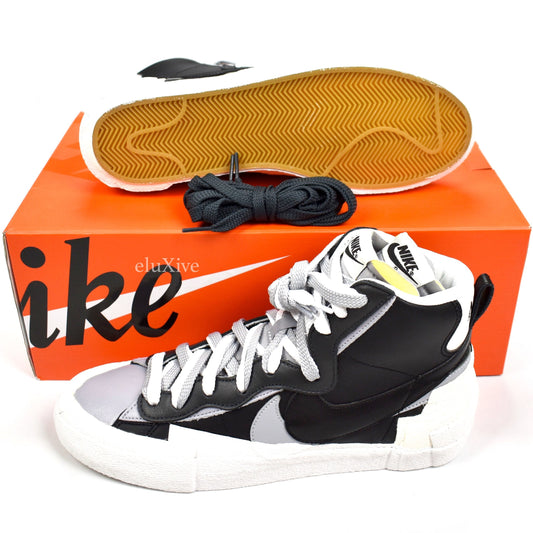 Nike x Sacai - Blazer Mid (Black/Gray)