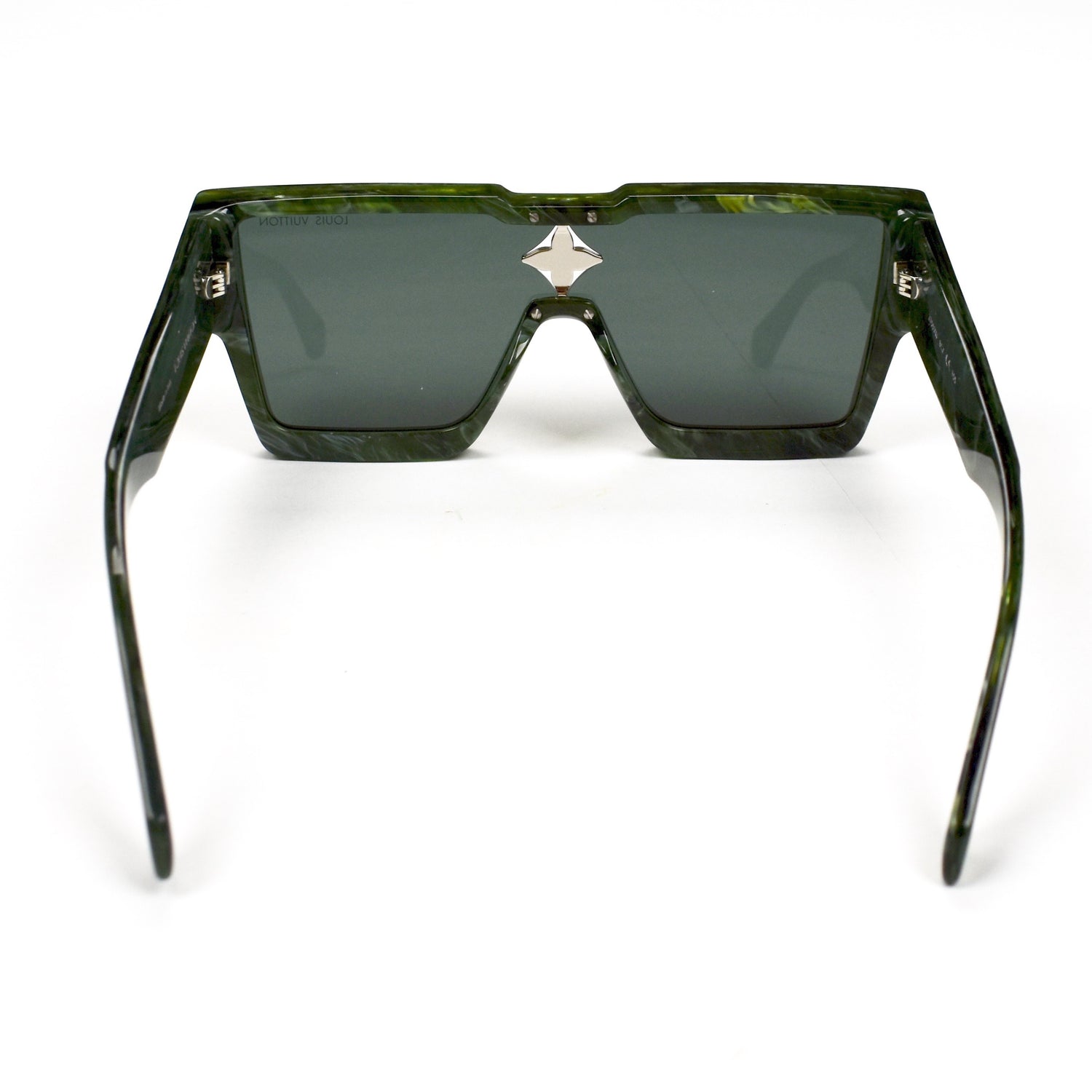 Louis Vuitton - Green Marble Cyclone Sunglasses – eluXive