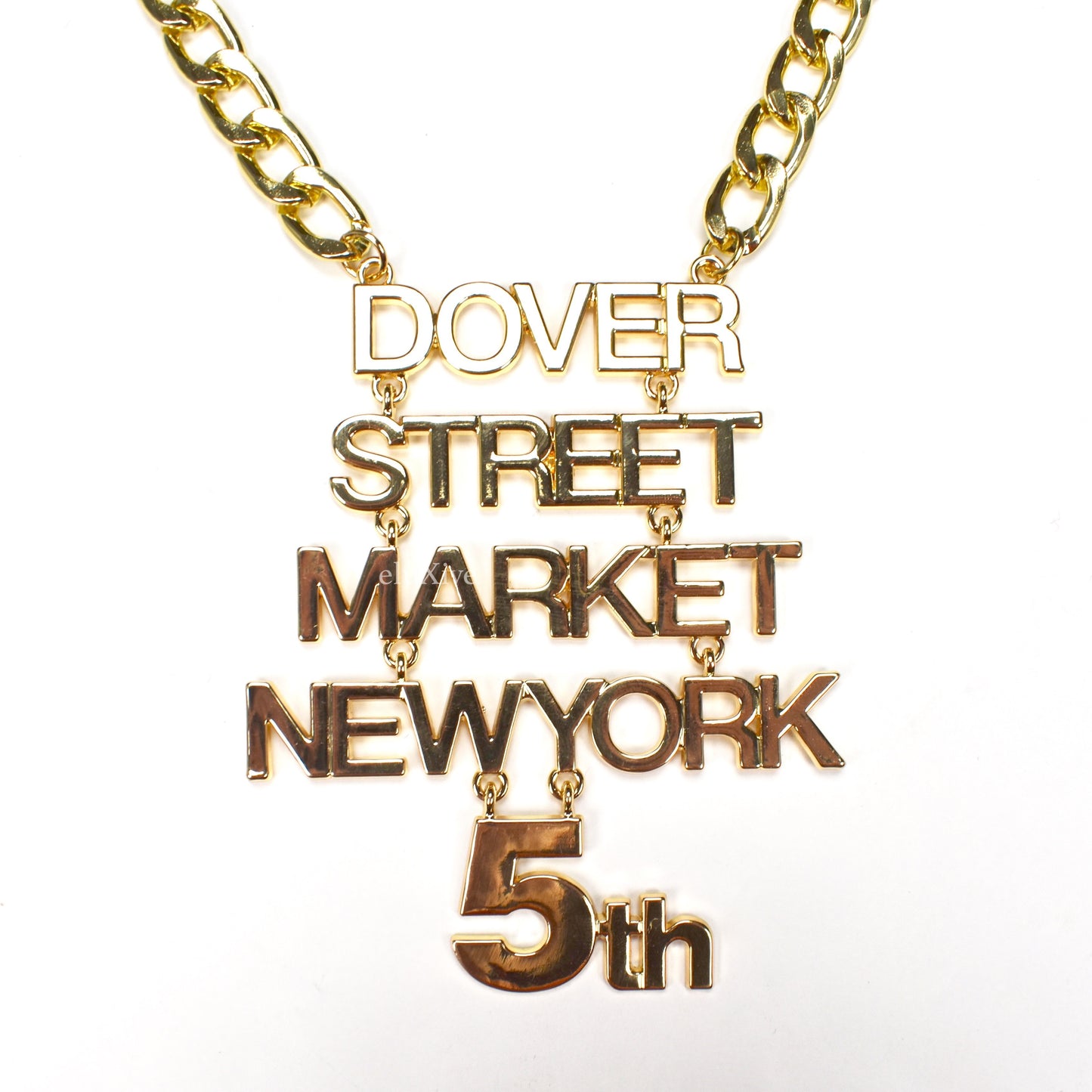 Dover Street Market - DSM 5th Anniversary Gold Chain