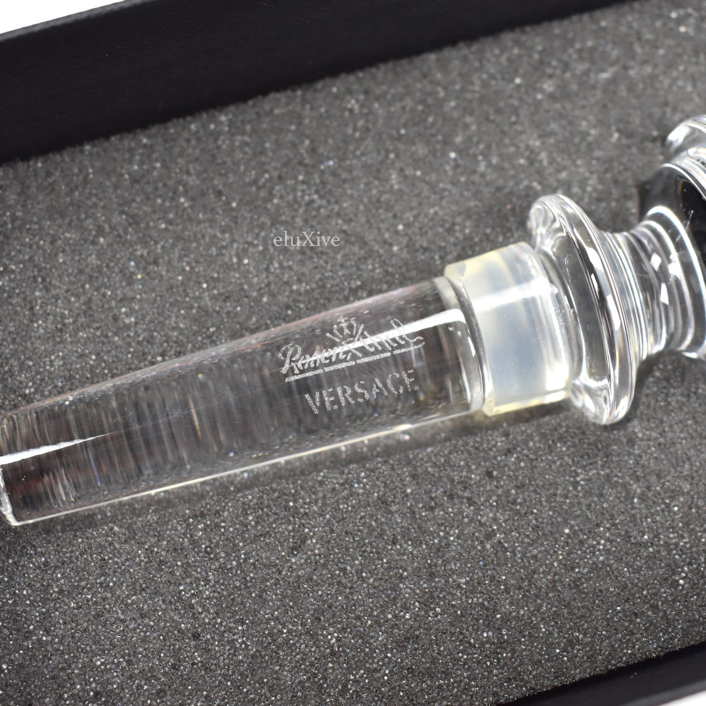 Versace - Black Crystal Medusa Bottle Stopper