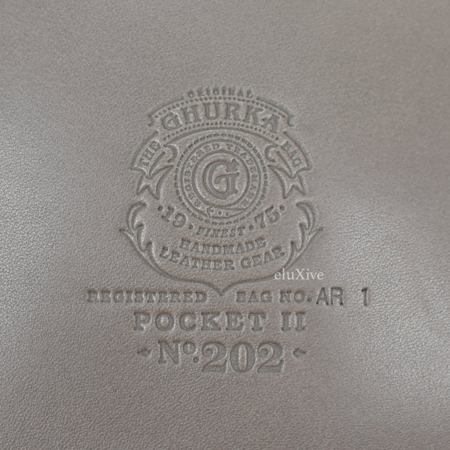 Ghurka - Leather Pocket No. 202 (Fog)
