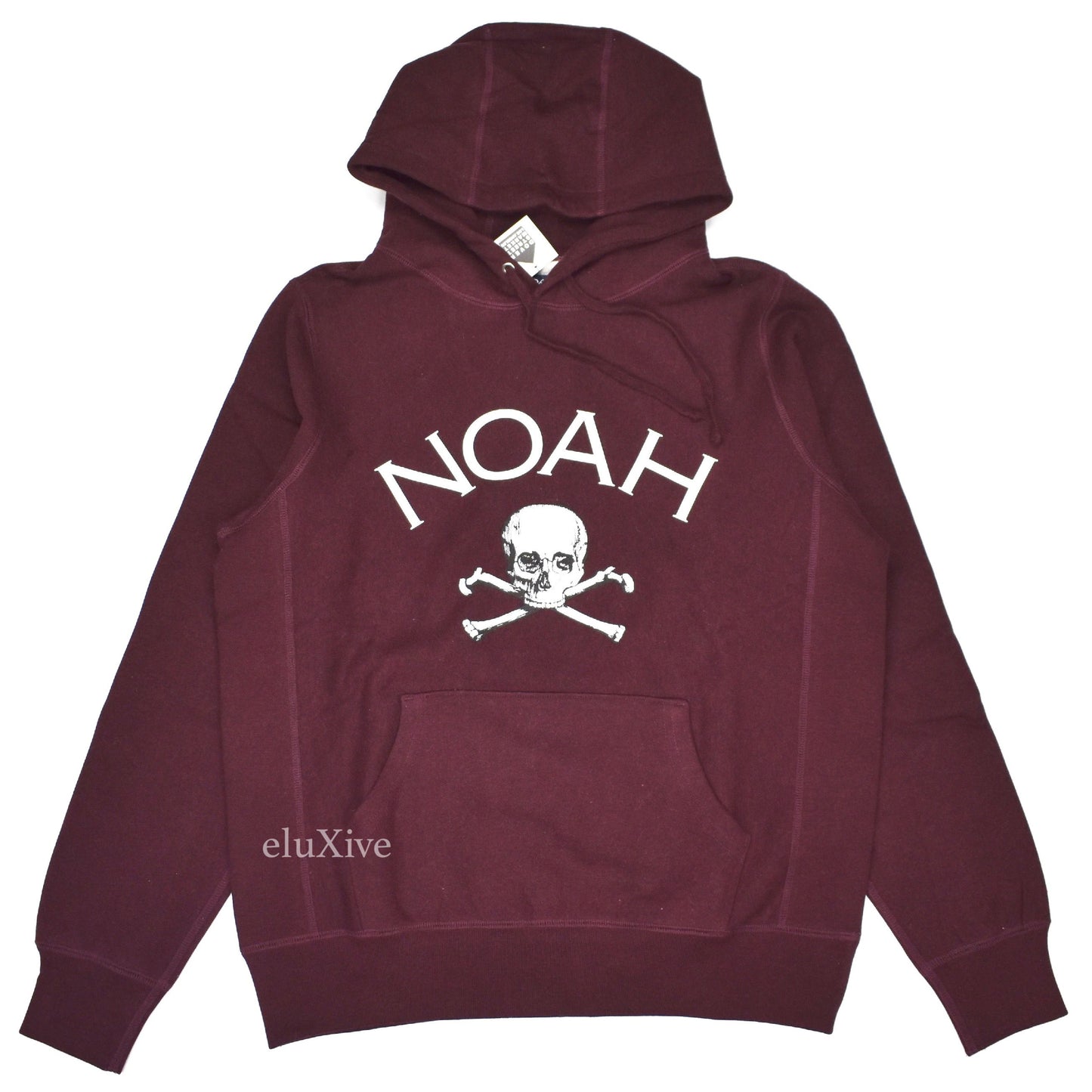 Noah - Jolly Roger Logo Hoodie (Burgundy)