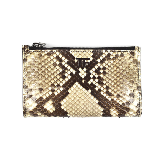 Tom Ford - Beige Exotic Python Mini Clutch