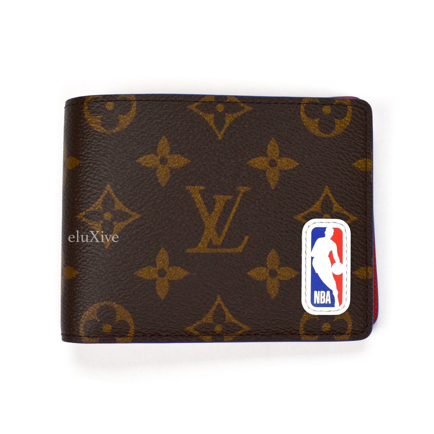 LV X NBA MULTIPLE WALLET M80105, Luxury, Bags & Wallets on Carousell
