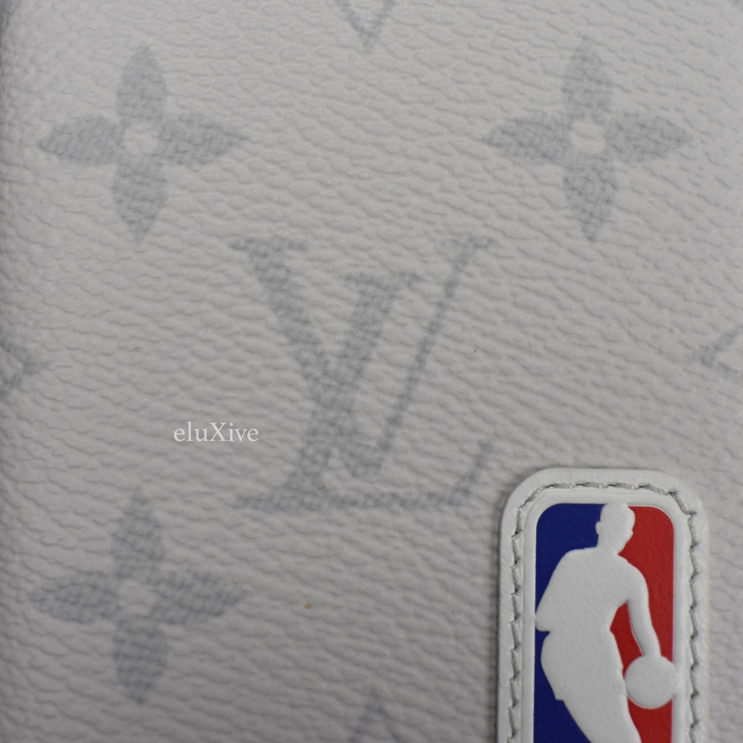 LOUIS VUITTON X NBA Monogram Pocket Organizer Antartica 1224830