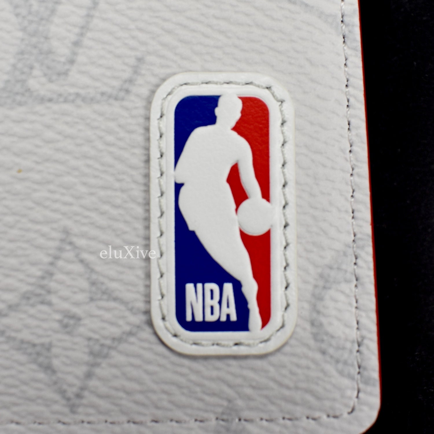LV x NBA multiple wallet white  Wallet, White shop, Clothes design