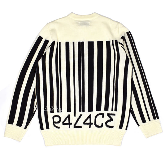 Palace - Barcode Logo Knit Sweater (Cream)