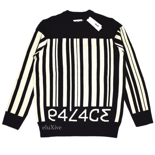 Palace - Barcode Logo Knit Sweater (Black)