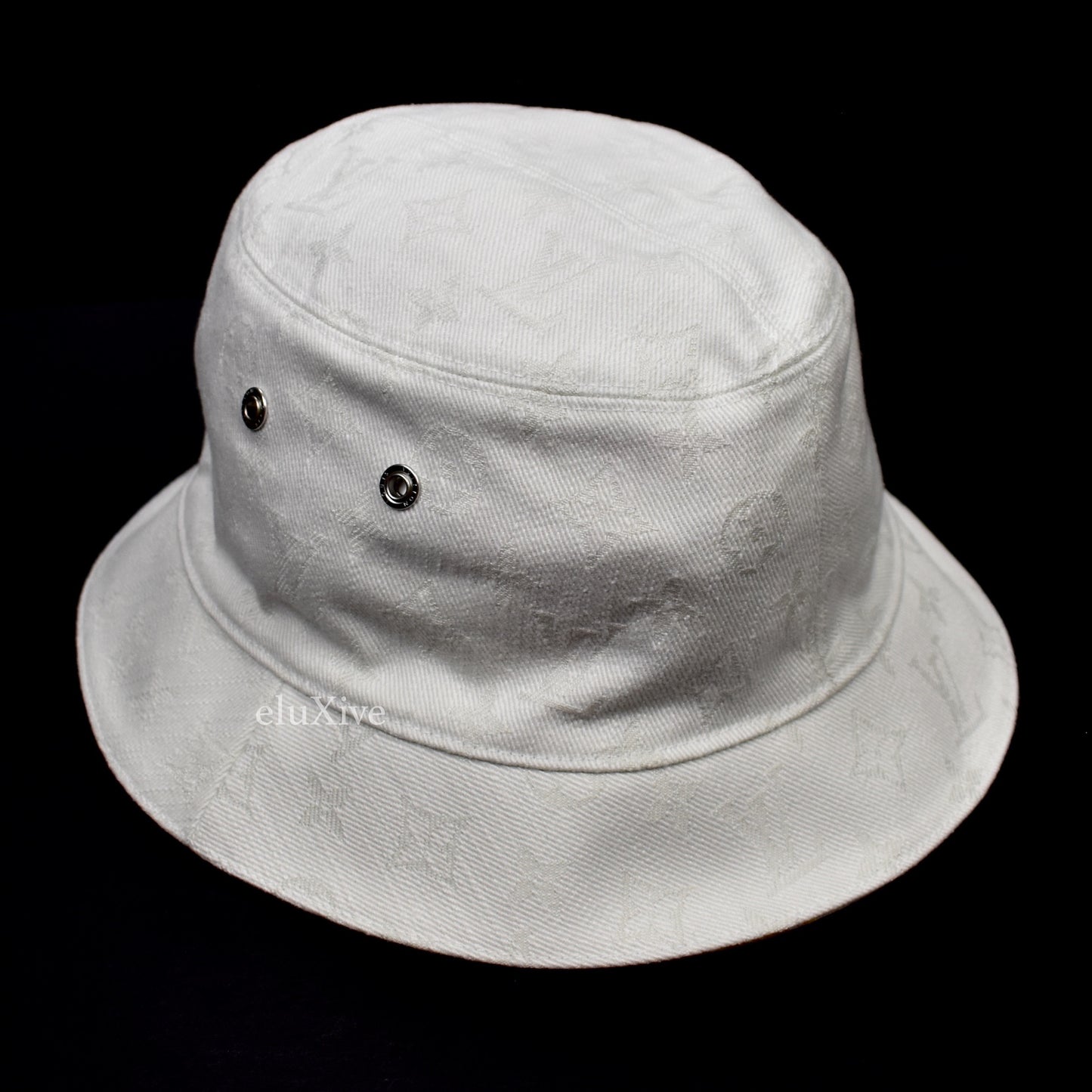 LOUIS VUITTON M76762 Monogram Watercolor Chapo-Summertime straw hat bucket  hat
